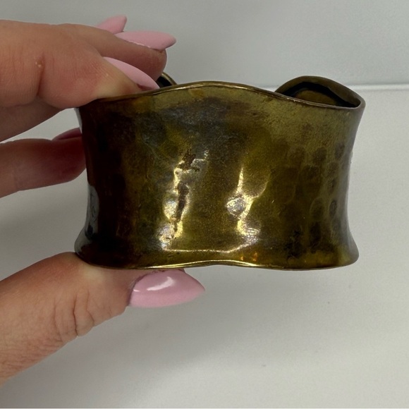 Bronze / Gold Cuff Bracelet - Picture 1 of 6